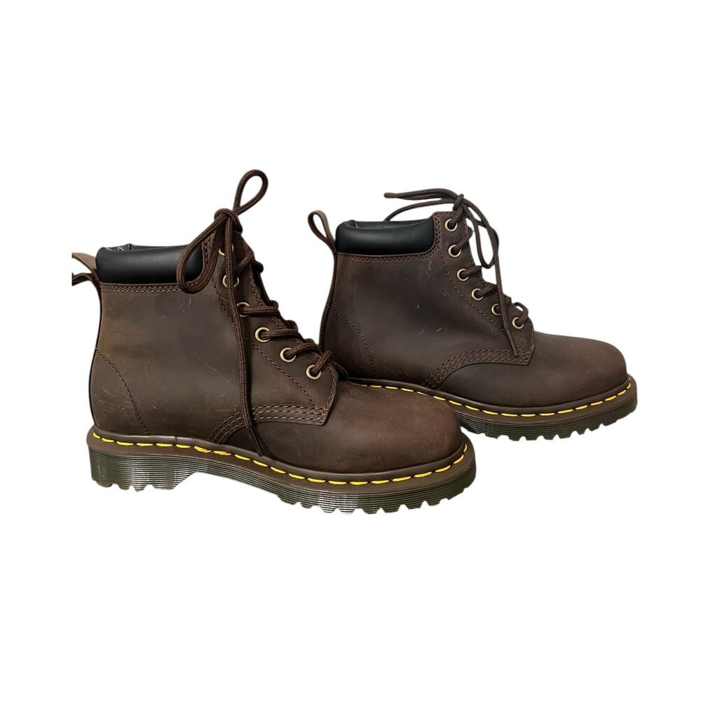 New! Dr. Martens 939 Ben Boot Crazy Horse Leather Hiker Boots - Size W 6 / M 5 - Picture 5 of 9